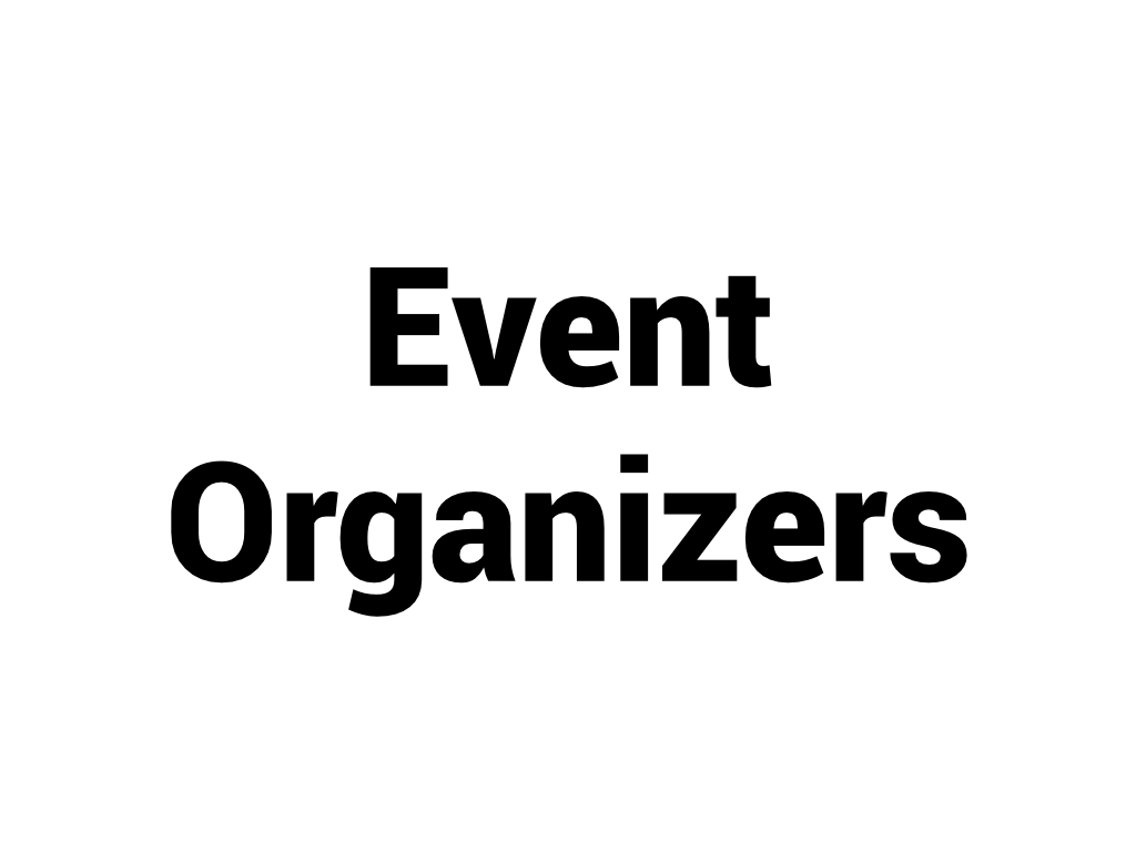 Event organizers