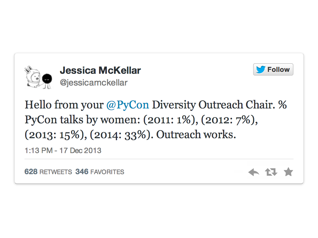 Tweet from Jessica McKellar