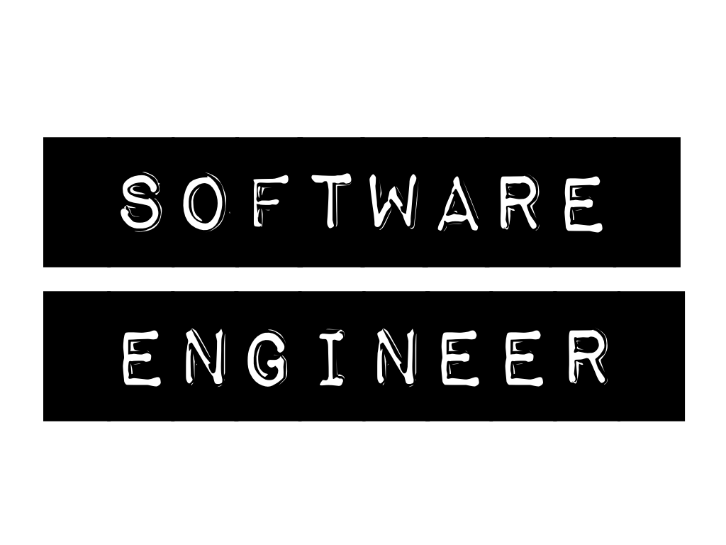 Slide content: software engineer
